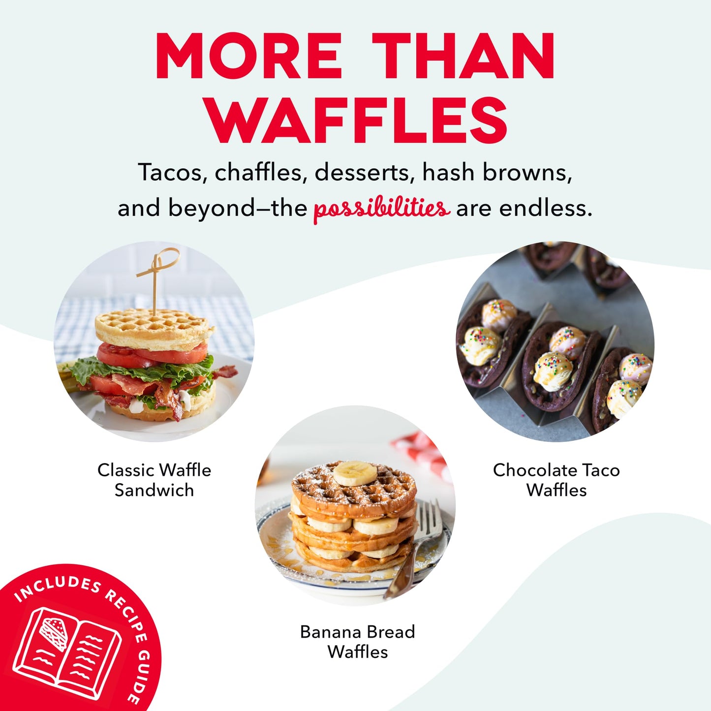 Dash Mini Waffle Maker, 4-Inch Ceramic Nonstick Cooking Surface, Aqua | Small Waffle Iron for Dorms & RVs, Chaffle Maker & Compact Waffle Machine, Mini Waffles for Kids & Families